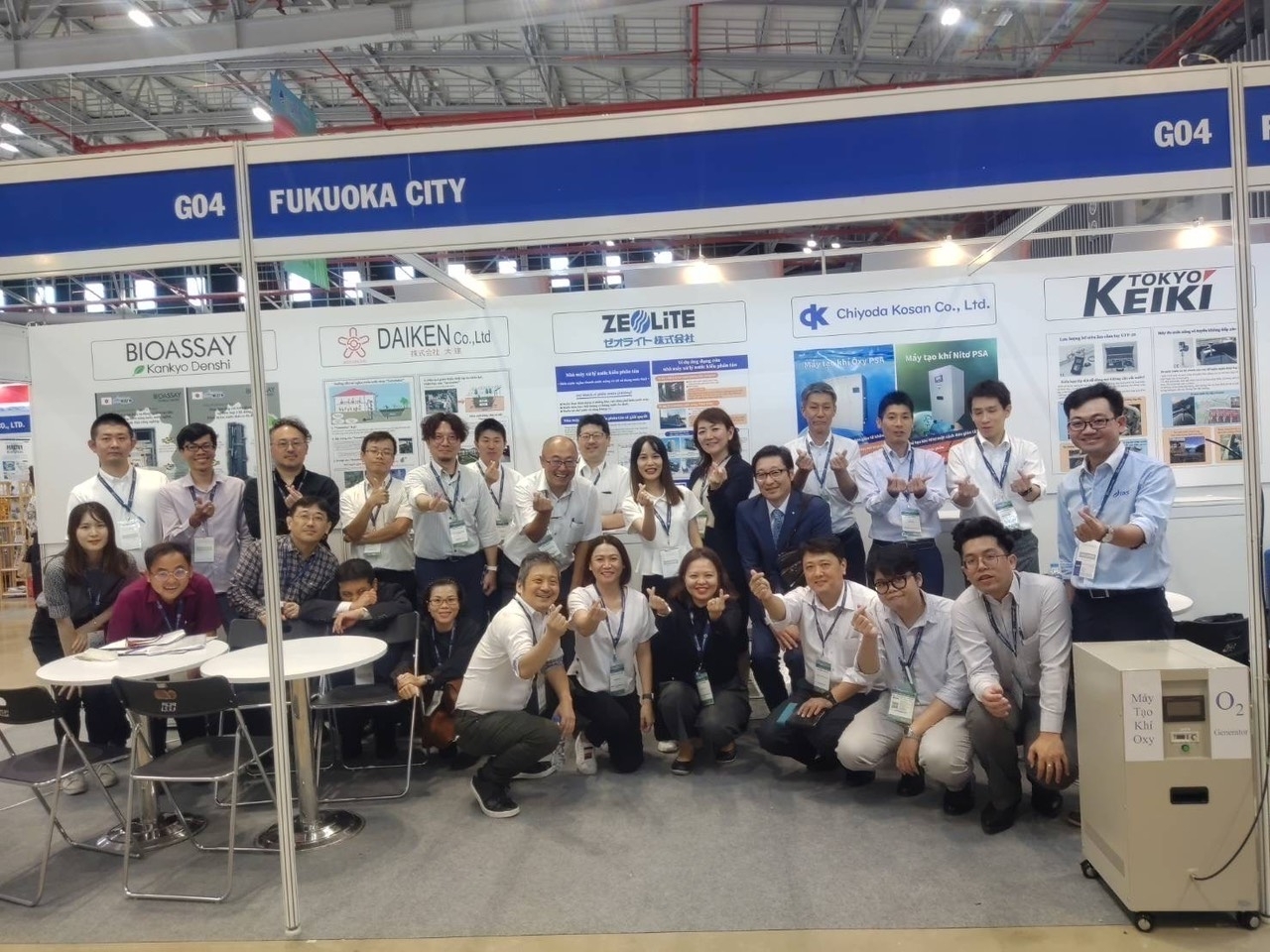 Đồng hành cùng Doanh nghiệp Fukuoka tại triển lãm Vietwater 2025